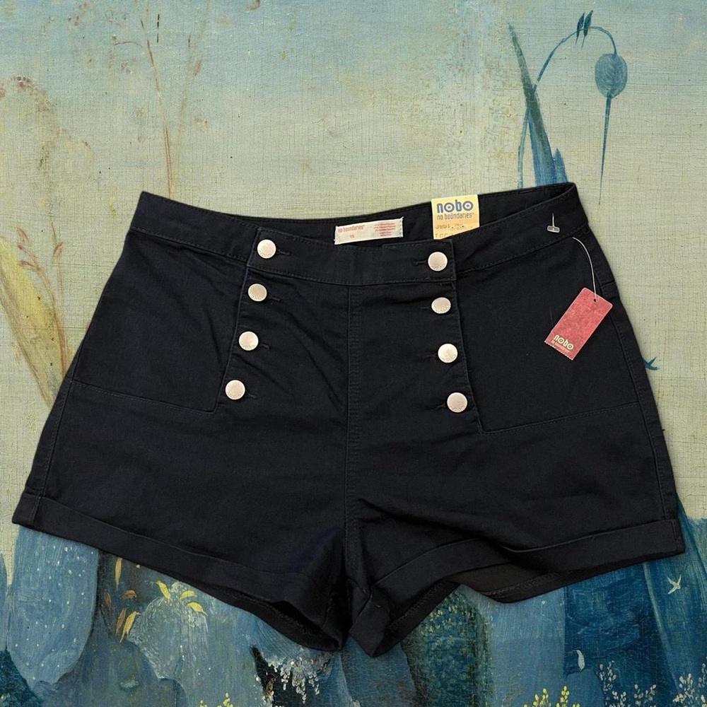 No Boundaries sailor shorts